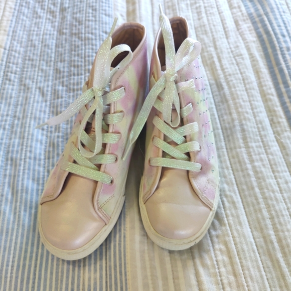 Size 5 Jeweled High Tops Children's Place - Picture 2 of 8